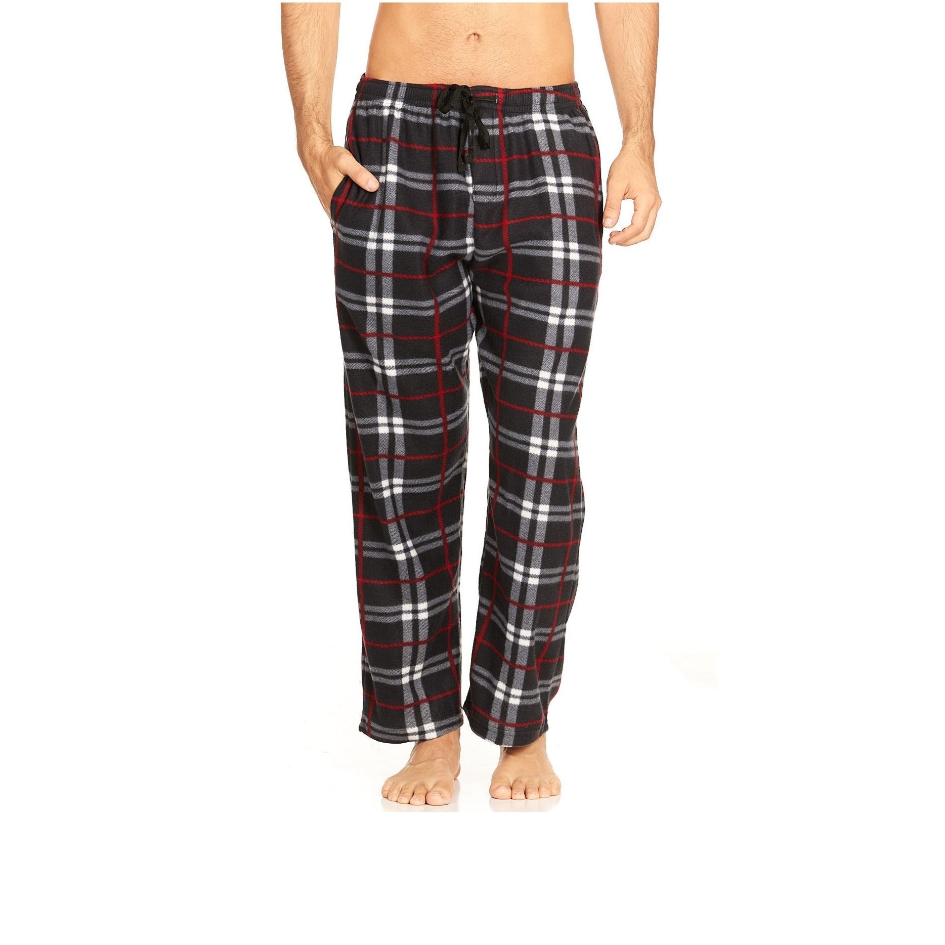Daresay Women's Flannel Soft Stretchy Plaid Long Sleep Pajama Pants Pack Of  3